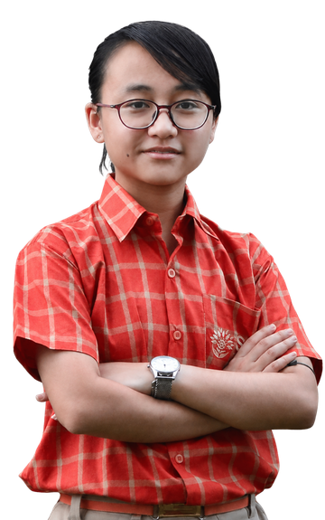 Student at Sai International Residential School